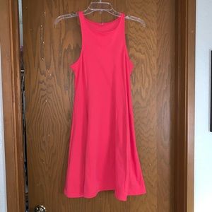 High neck dress